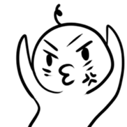 Very funny character "Kimoda-kun" sticker #2616656