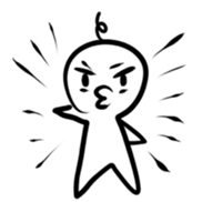 Very funny character "Kimoda-kun" sticker #2616676