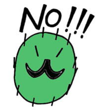 Fruit mustache race sticker #2616774