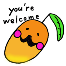 Fruit mustache race sticker #2616776