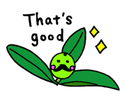 Fruit mustache race sticker #2616781