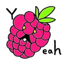 Fruit mustache race sticker #2616784