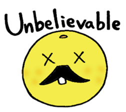 Fruit mustache race sticker #2616790