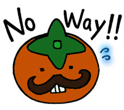 Fruit mustache race sticker #2616793