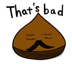 Fruit mustache race sticker #2616795