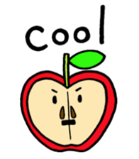 Fruit mustache race sticker #2616802