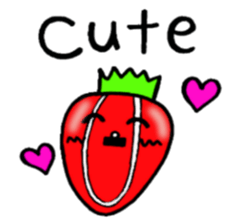 Fruit mustache race sticker #2616805