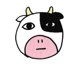 Moo-cow Usio sticker #2616931