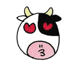 Moo-cow Usio sticker #2616951