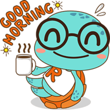 Revan the little tortoise sticker #2617450