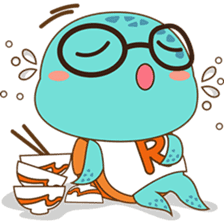 Revan the little tortoise sticker #2617452