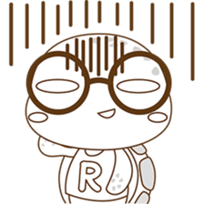 Revan the little tortoise sticker #2617454