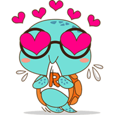 Revan the little tortoise sticker #2617458