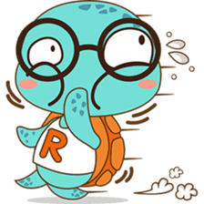 Revan the little tortoise sticker #2617460