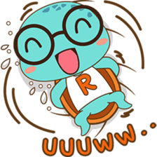 Revan the little tortoise sticker #2617469