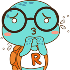 Revan the little tortoise sticker #2617470