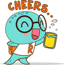 Revan the little tortoise sticker #2617478