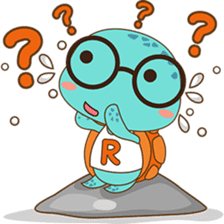 Revan the little tortoise sticker #2617480