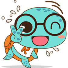 Revan the little tortoise sticker #2617482