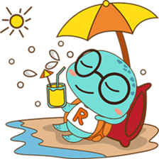 Revan the little tortoise sticker #2617483