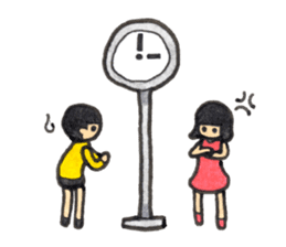 Things which happen in daily life sticker #2617904
