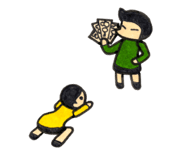 Things  which happen in daily life sticker #2617911
