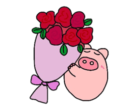 Kororinbuta sticker #2618219