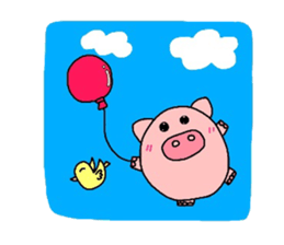 Kororinbuta sticker #2618222