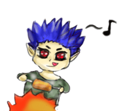 Funny forest sticker #2618532