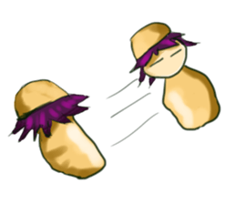 Funny forest sticker #2618536