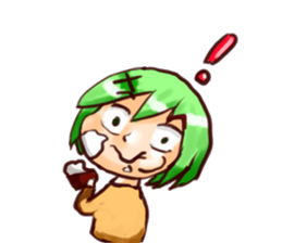 Funny forest sticker #2618539