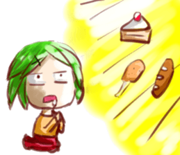 Funny forest sticker #2618550