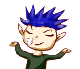 Funny forest sticker #2618553