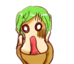 Funny forest sticker #2618557