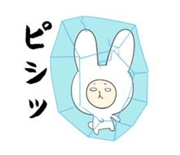 White Rabbit stamp sticker #2619376