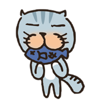 Lovely cat's MARRON sticker #2619627