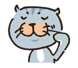 Lovely cat's MARRON sticker #2619631