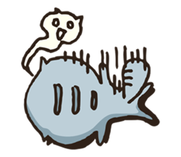 Lovely cat's MARRON sticker #2619633