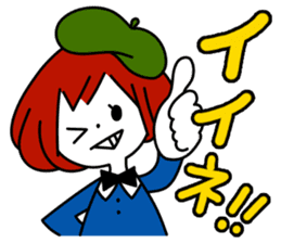 Headdress system Women sticker #2619692