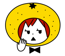 Headdress system Women sticker #2619696