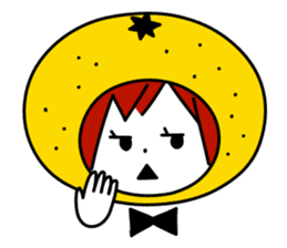 Headdress system Women sticker #2619696