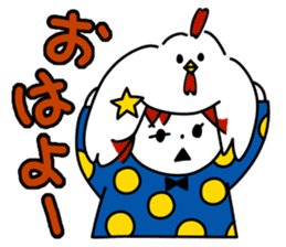 Headdress system Women sticker #2619703