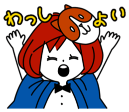 Headdress system Women sticker #2619706