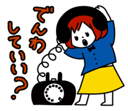 Headdress system Women sticker #2619709