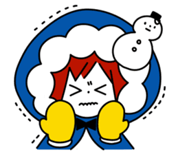 Headdress system Women sticker #2619710