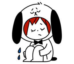 Headdress system Women sticker #2619712