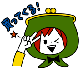 Headdress system Women sticker #2619714