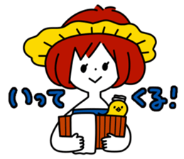 Headdress system Women sticker #2619715