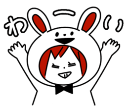 Headdress system Women sticker #2619719