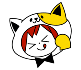 Headdress system Women sticker #2619722